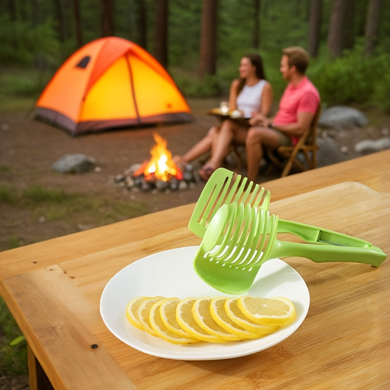 Multi-Function Vegetable And Egg Slicer Tool-Kitchen Tool Pliers Easy to Cut Eggs, Potatoes, Tomatoes, Lemons, Apples, Etc. Shapes, Portable Outdoor Kitchenware, Essential Kitchen Utensils