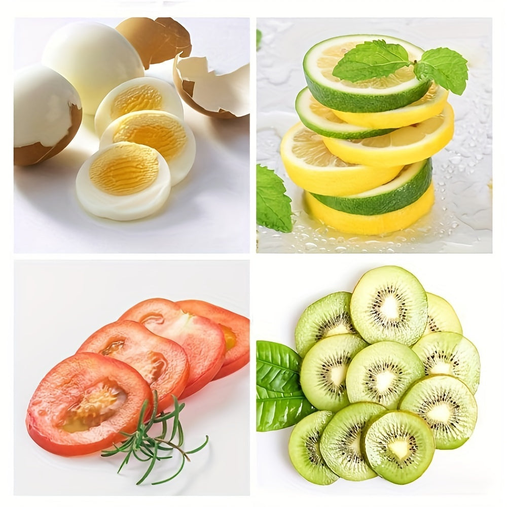 Multi-Function Vegetable And Egg Slicer Tool-Kitchen Tool Pliers Easy to Cut Eggs, Potatoes, Tomatoes, Lemons, Apples, Etc. Shapes, Portable Outdoor Kitchenware, Essential Kitchen Utensils