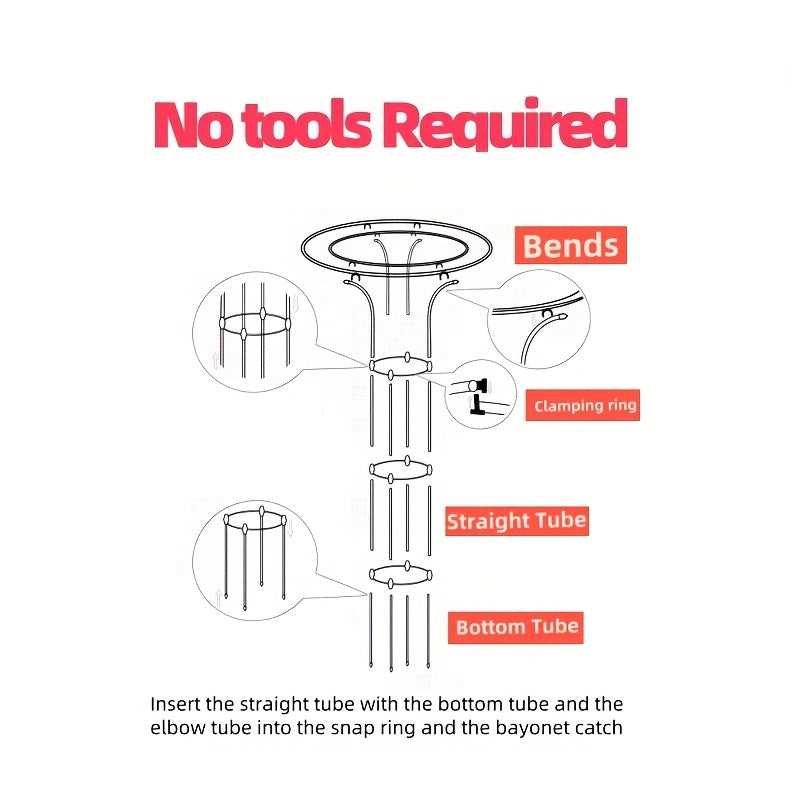 82.68-Inch White Metal Climbing Plant Trellis Garden Frame - Rust-Resistant Outdoor Cage Support with Plastic Coating, Perfect for Vines, Flowers, Vegetables, and Roses, Practical Garden Structure with Grid Design