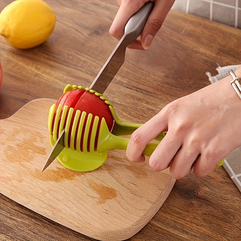 Multi-Function Vegetable And Egg Slicer Tool-Kitchen Tool Pliers Easy to Cut Eggs, Potatoes, Tomatoes, Lemons, Apples, Etc. Shapes, Portable Outdoor Kitchenware, Essential Kitchen Utensils