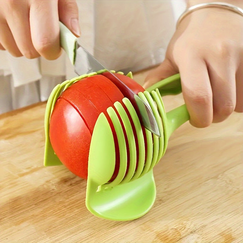 Multi-Function Vegetable And Egg Slicer Tool-Kitchen Tool Pliers Easy to Cut Eggs, Potatoes, Tomatoes, Lemons, Apples, Etc. Shapes, Portable Outdoor Kitchenware, Essential Kitchen Utensils
