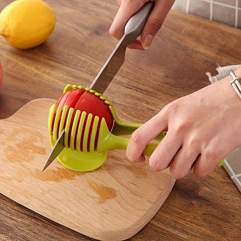 Multi-Function Vegetable And Egg Slicer Tool-Kitchen Tool Pliers Easy to Cut Eggs, Potatoes, Tomatoes, Lemons, Apples, Etc. Shapes, Portable Outdoor Kitchenware, Essential Kitchen Utensils