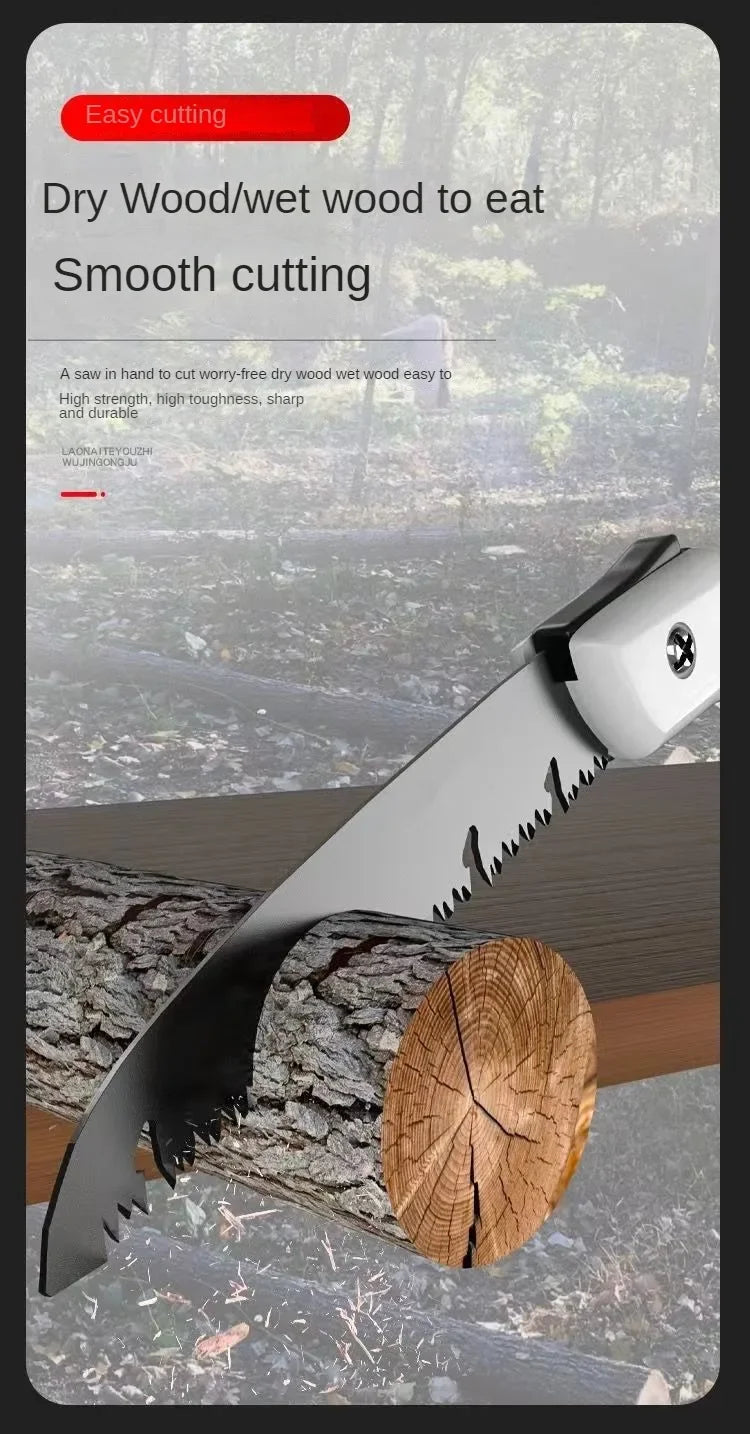 Folding Hand Saw – Multifunctional Portable Garden & Woodworking Tool