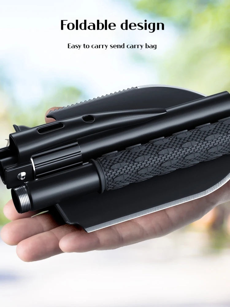 3-in-1 Multifunctional Garden Shovel – Shovel, Pickaxe & Hoe