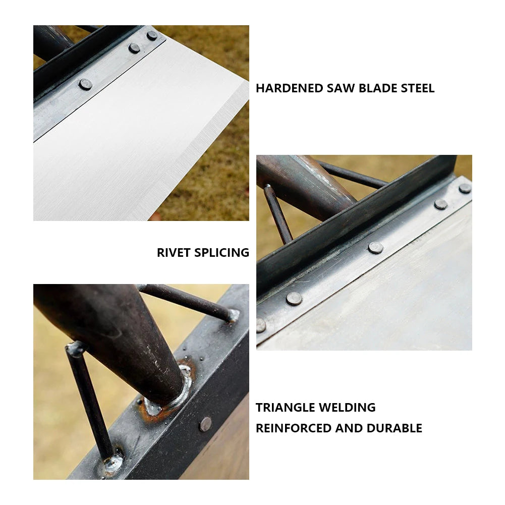 30cm Stainless Steel Weed Cleaning Shovel – Multifunctional Garden Tool