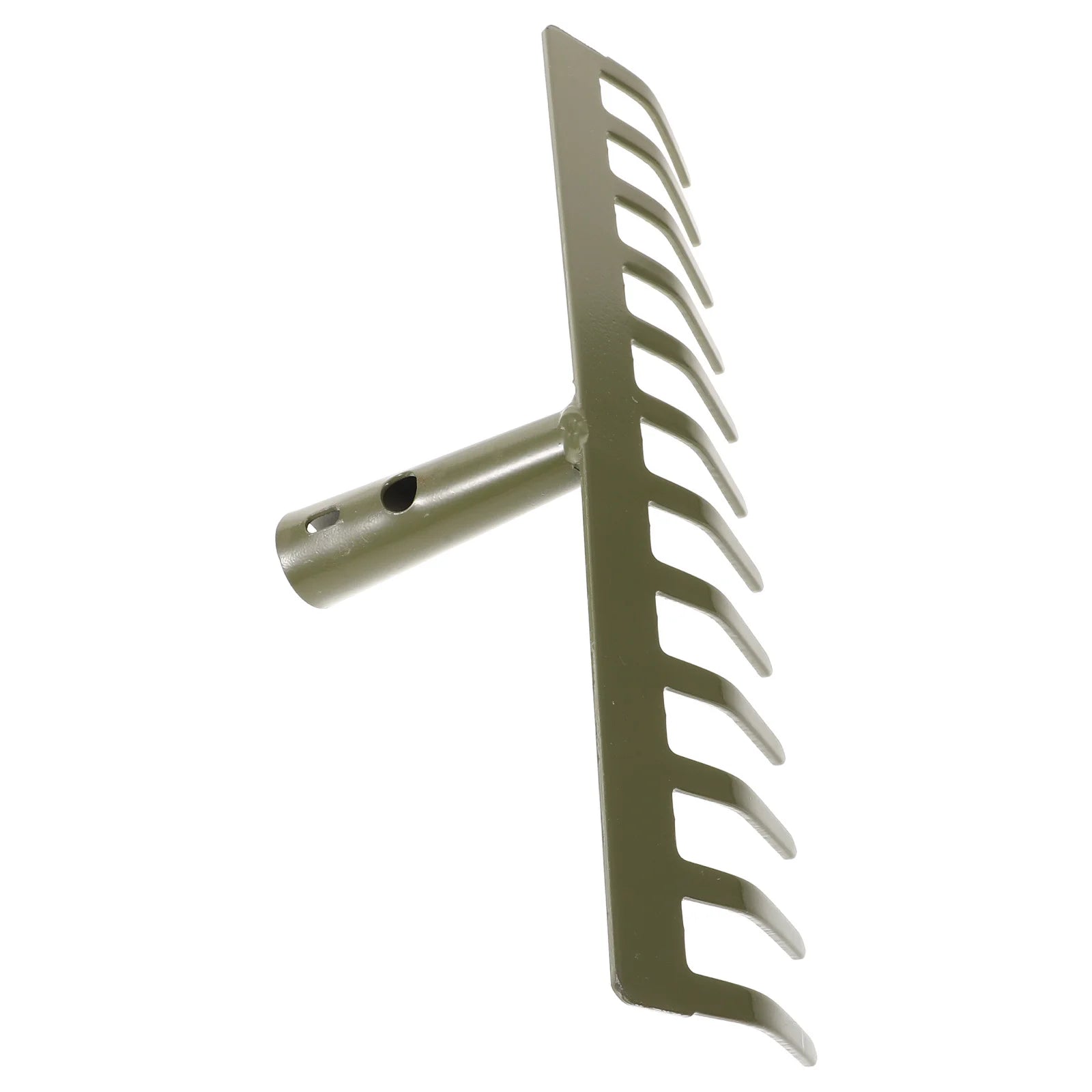 Heavy-Duty Mini Garden Rake Head – Soil & Leaf Loosening Tool