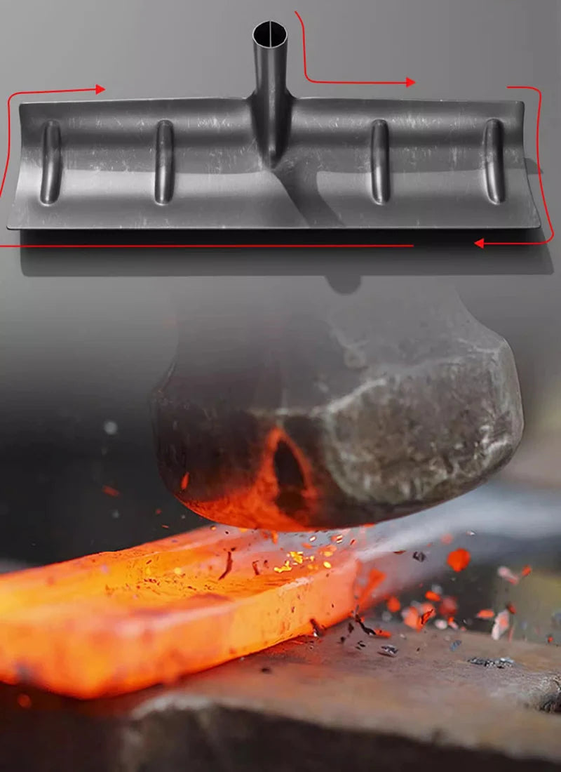 Multifunctional Manganese Steel Scraping Rake – Garden & Farm Tool