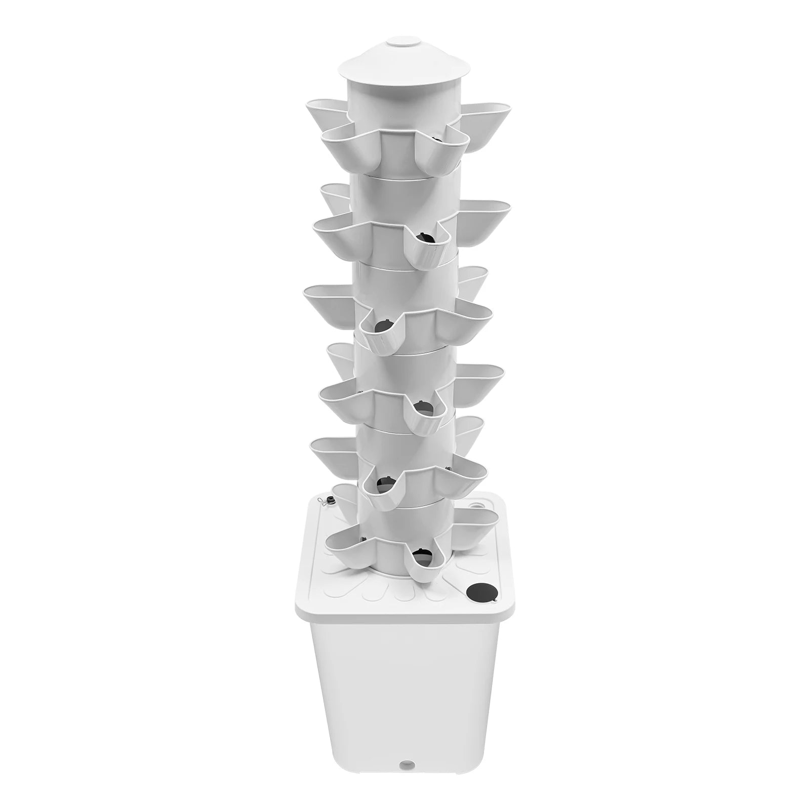 30-Holes Hydroponic Garden Vertical Tower with Growing Light