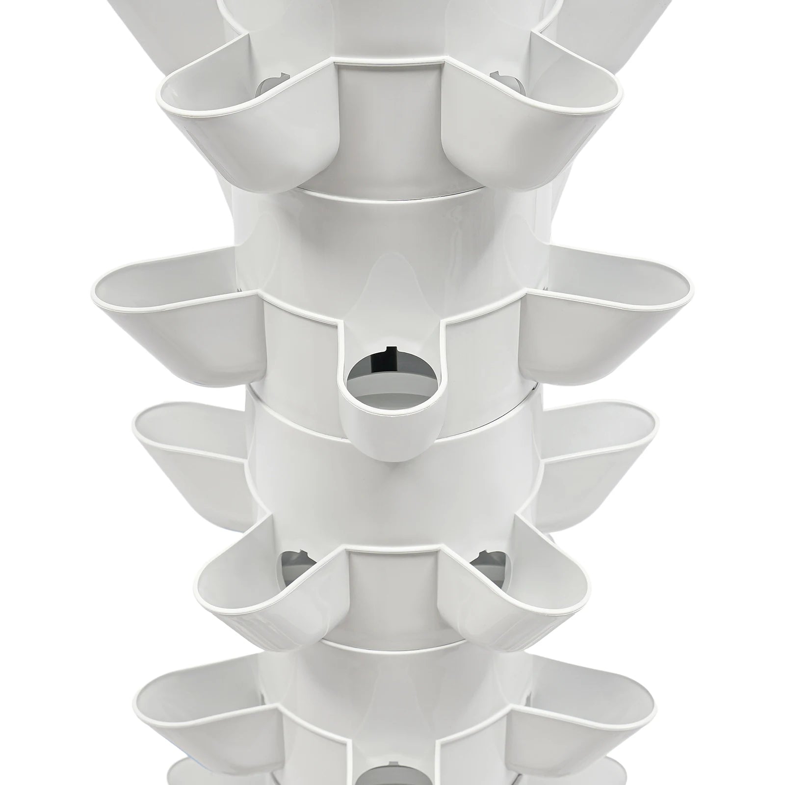 50-Hole Vertical Hydroponic Plant Tower – Indoor Growing System with Pump