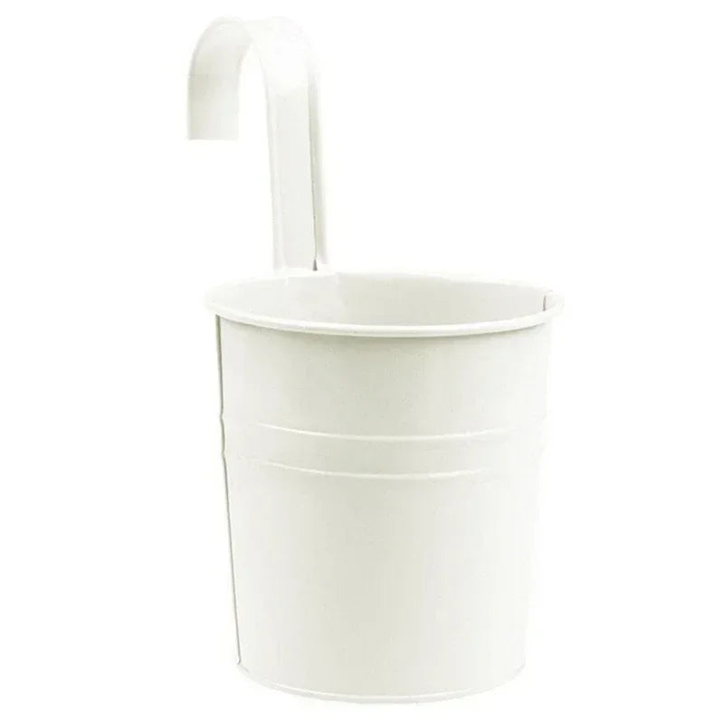 10-Color Metal Flower Pot Hooks – Hanging Garden Planters