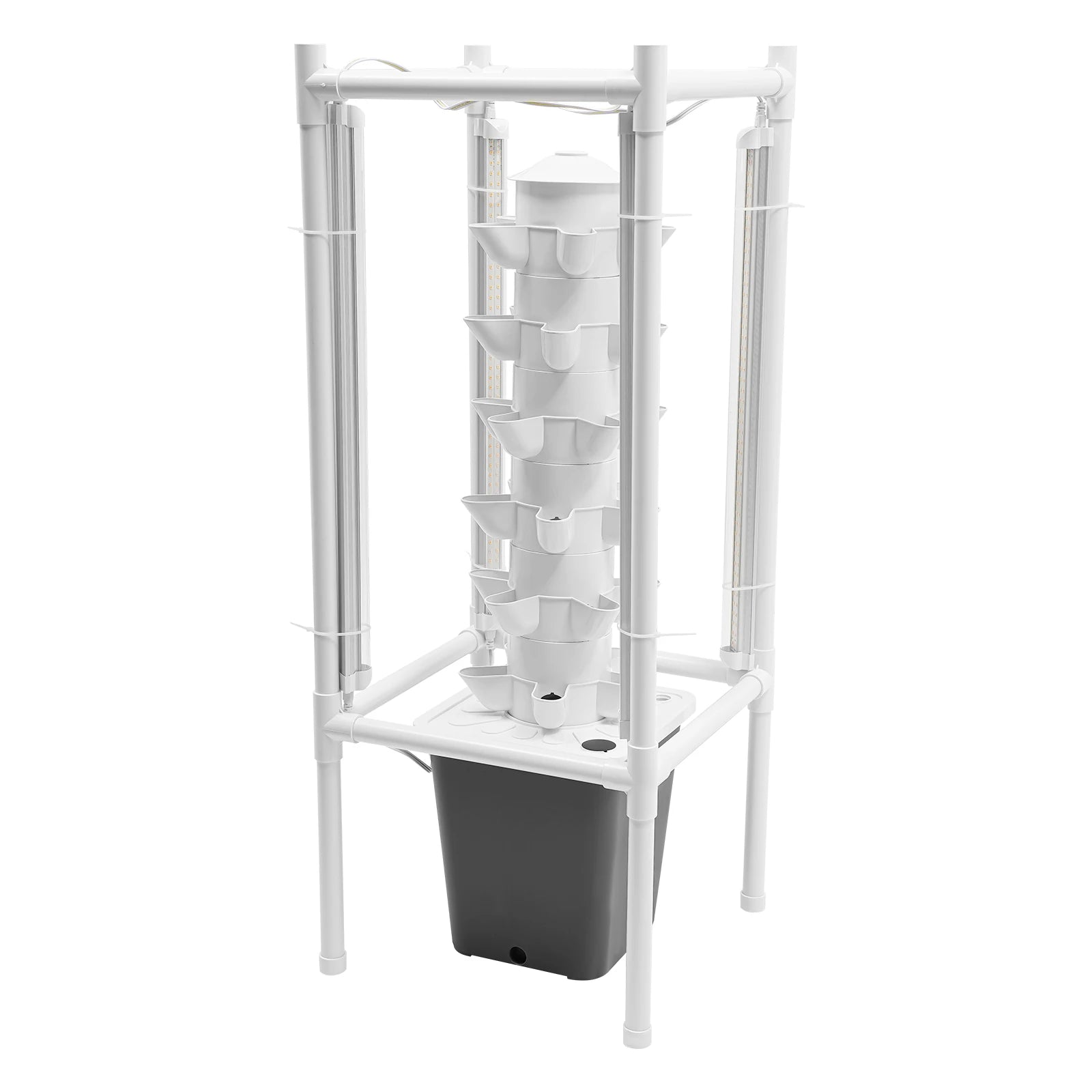 30-Holes Hydroponic Garden Vertical Tower with Growing Light