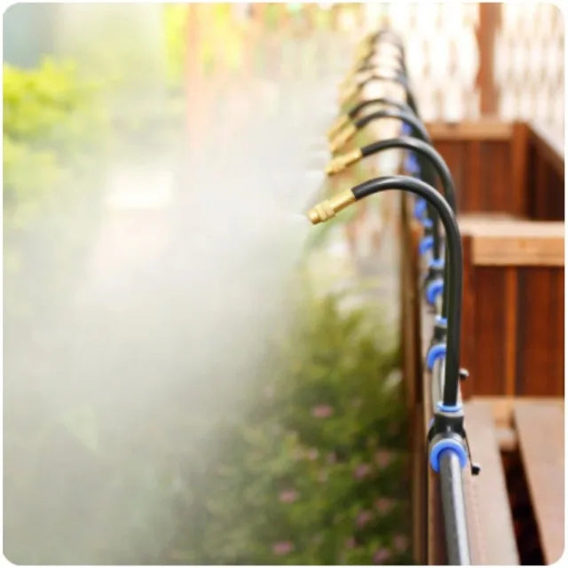 5–20M Automatic Irrigation Sprinkler Kit – Rotating Copper Nozzle System