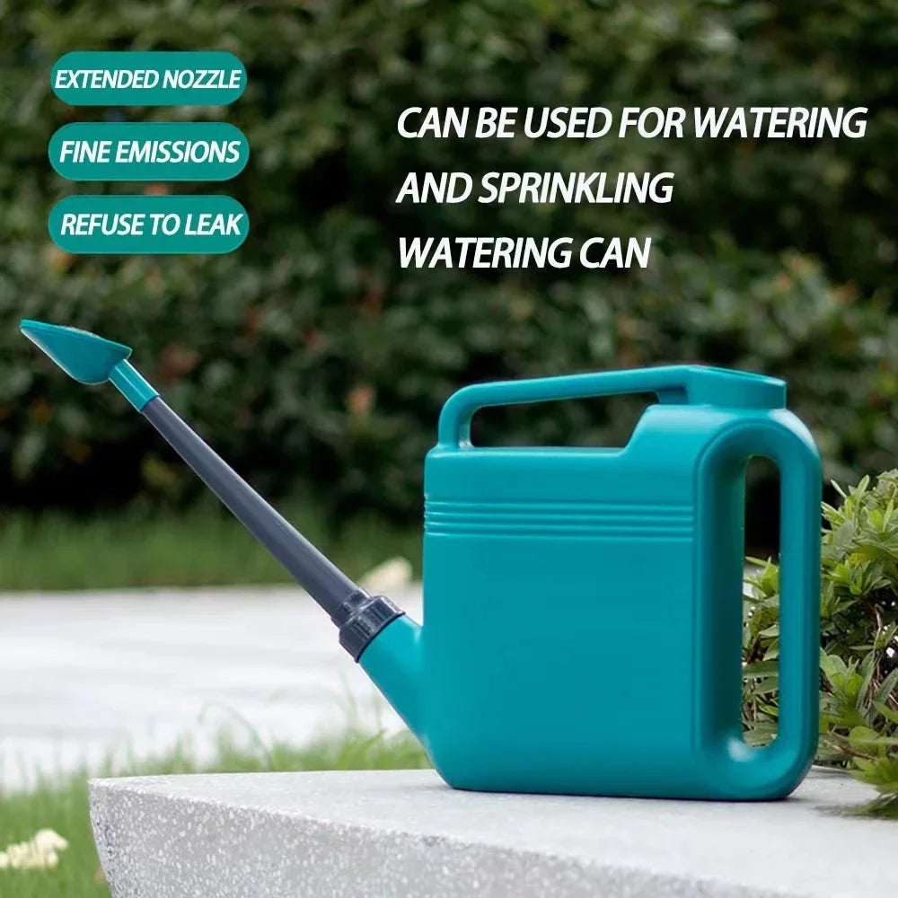 5–8L Large Garden Watering Can – Dual Handles & Shower Head