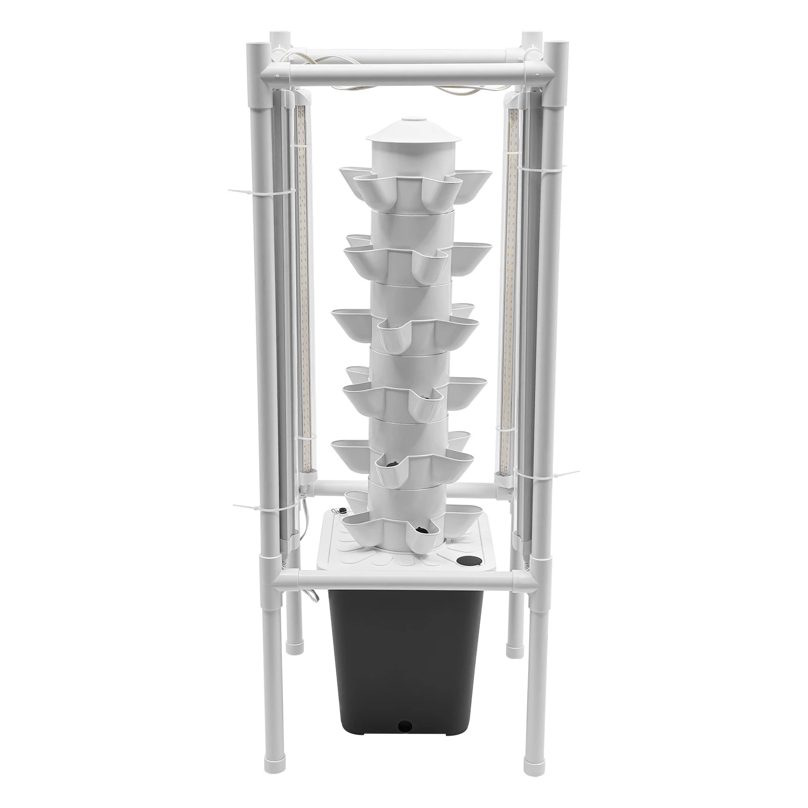 30-Holes Hydroponic Garden Vertical Tower with Growing Light
