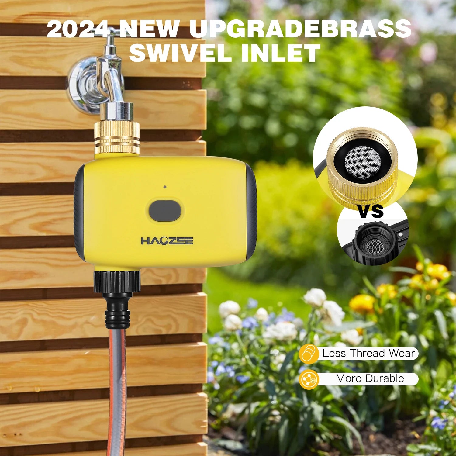 Tuya Smart Zigbee Watering Timer – Automatic Garden Irrigation Controller