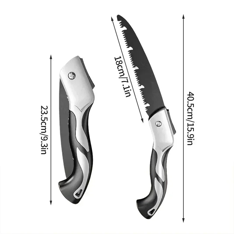 Folding Hand Saw Multifunctional Outdoor Logging Saw Woodworking Folding Portable Saw For Garden Pruner Gardening Tools Tree