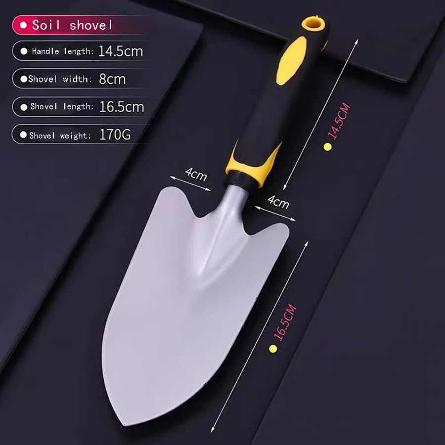 Tree Planting & Gardening Tool – Hoe & Spade for Digging and Weeding