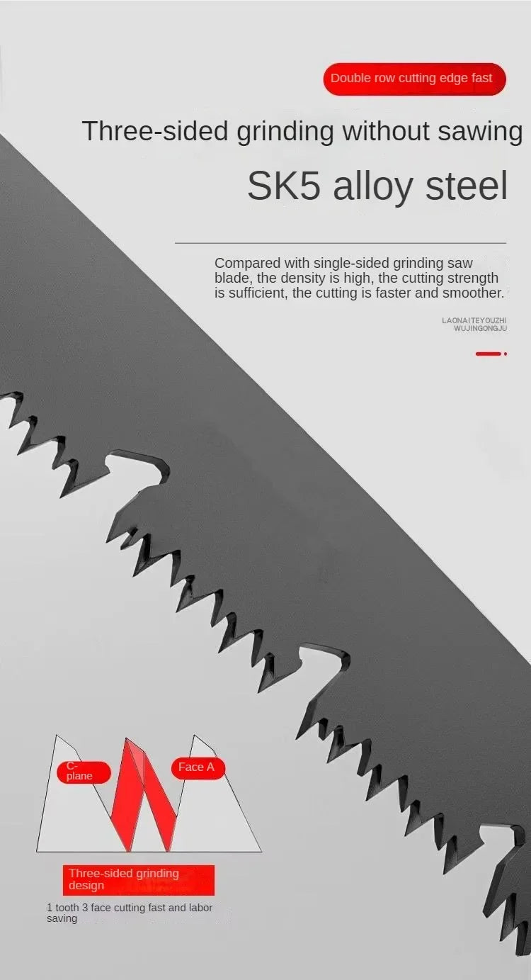 Folding Hand Saw – Portable Outdoor & Garden Pruning Tool