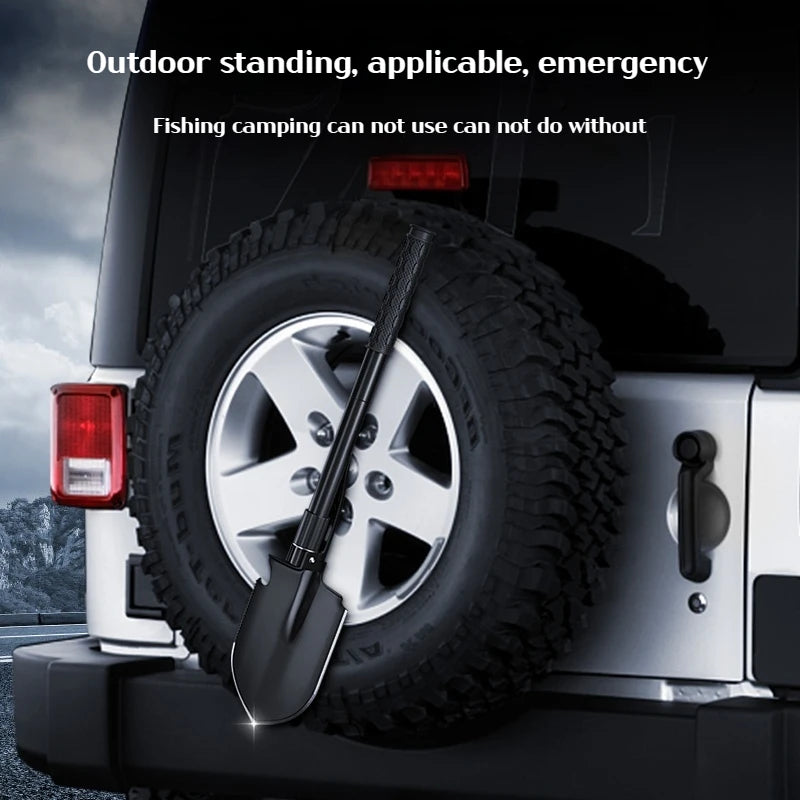 3-in-1 Multifunctional Garden Shovel – Shovel, Pickaxe & Hoe