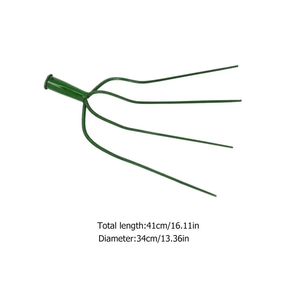 Multi-Functional Metal Grass Fork – Lightweight Farm Pitch-Fork