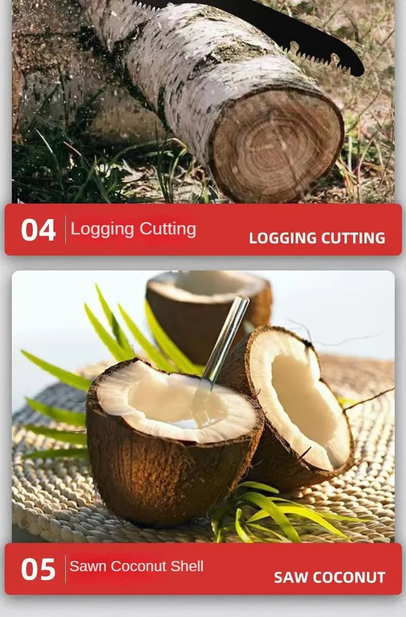 Folding Hand Saw – Portable Outdoor & Garden Pruning Tool