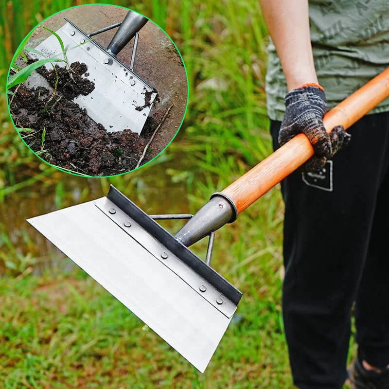30cm Stainless Steel Weed Cleaning Shovel – Multifunctional Garden Tool