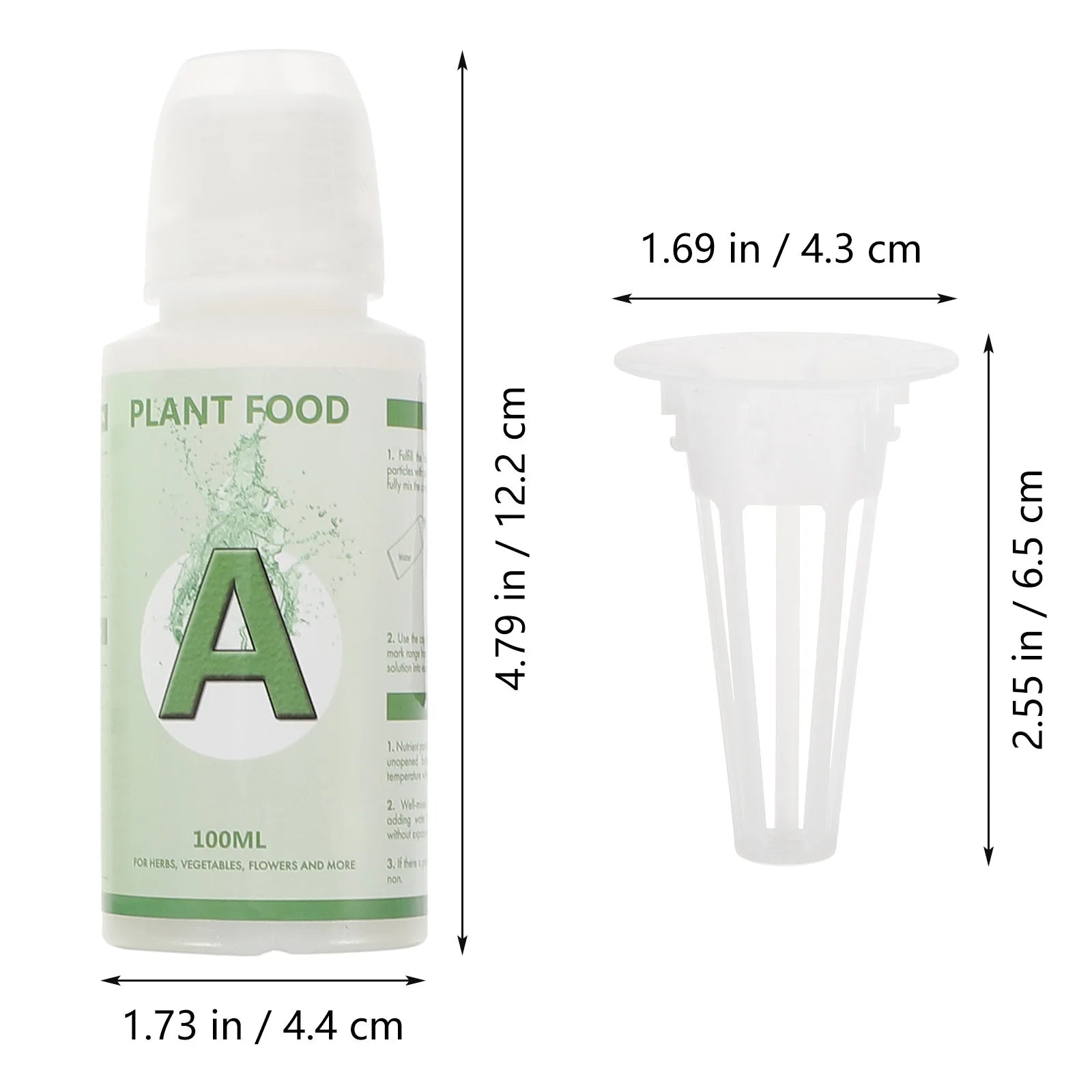 Hydroponic Plant Grow Basket Set – Soilless Pots with Humidity Dome