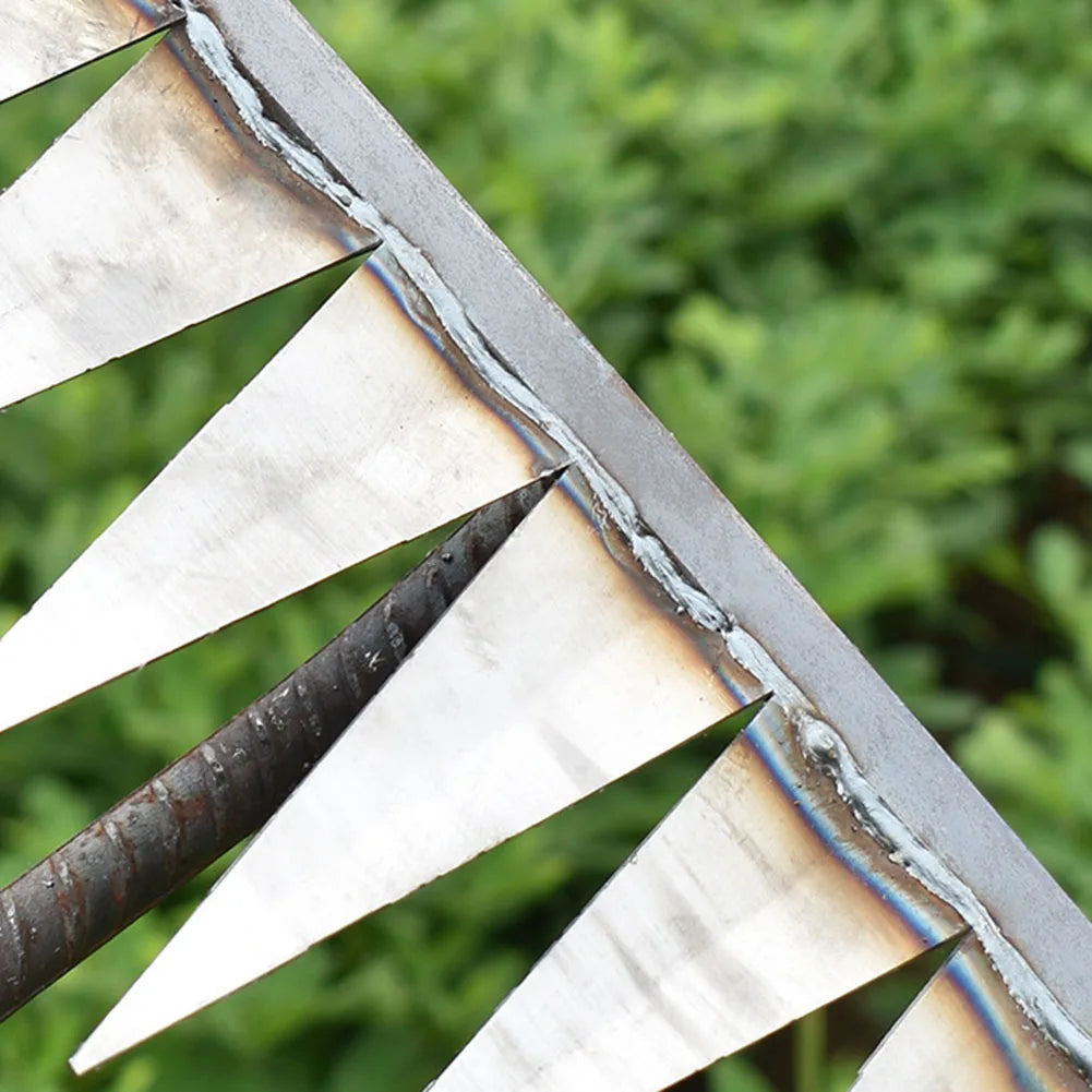 Steel Loose Soil Weeder – Hand Rake Garden Weeding Tool