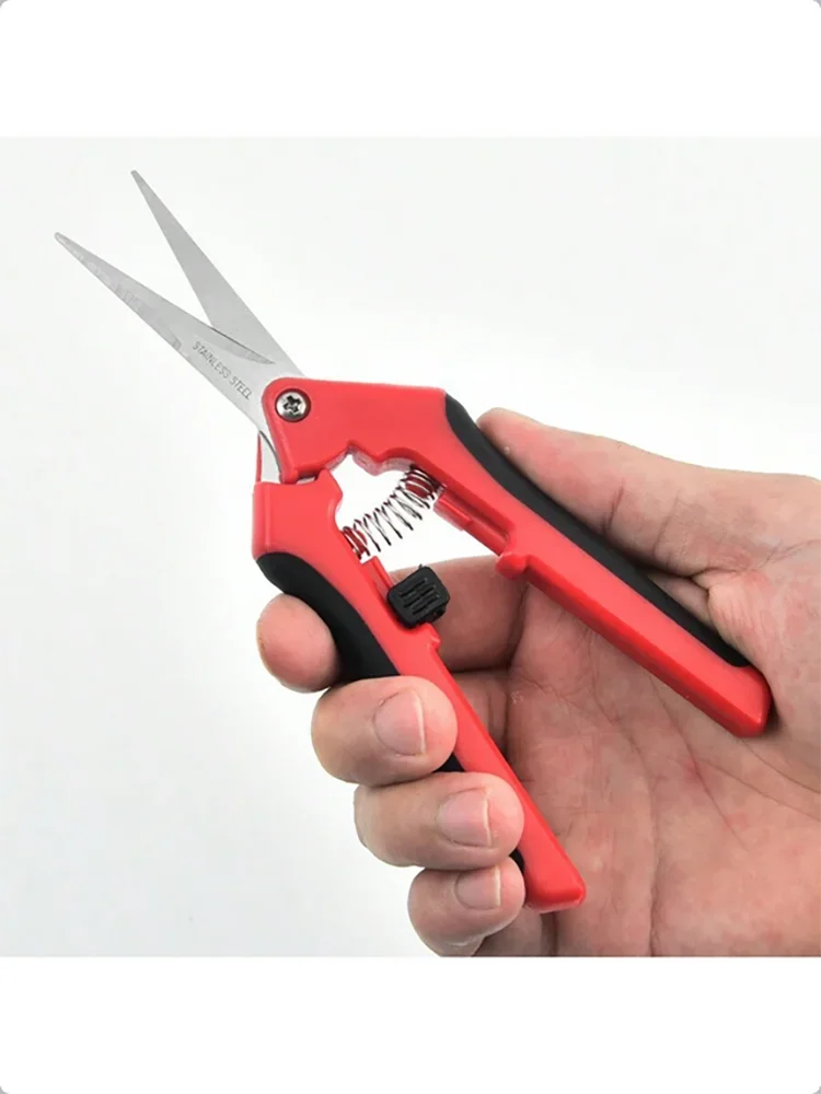 Garden Pruning Shears – Non-Slip Flower, Fruit & Vegetable Scissors