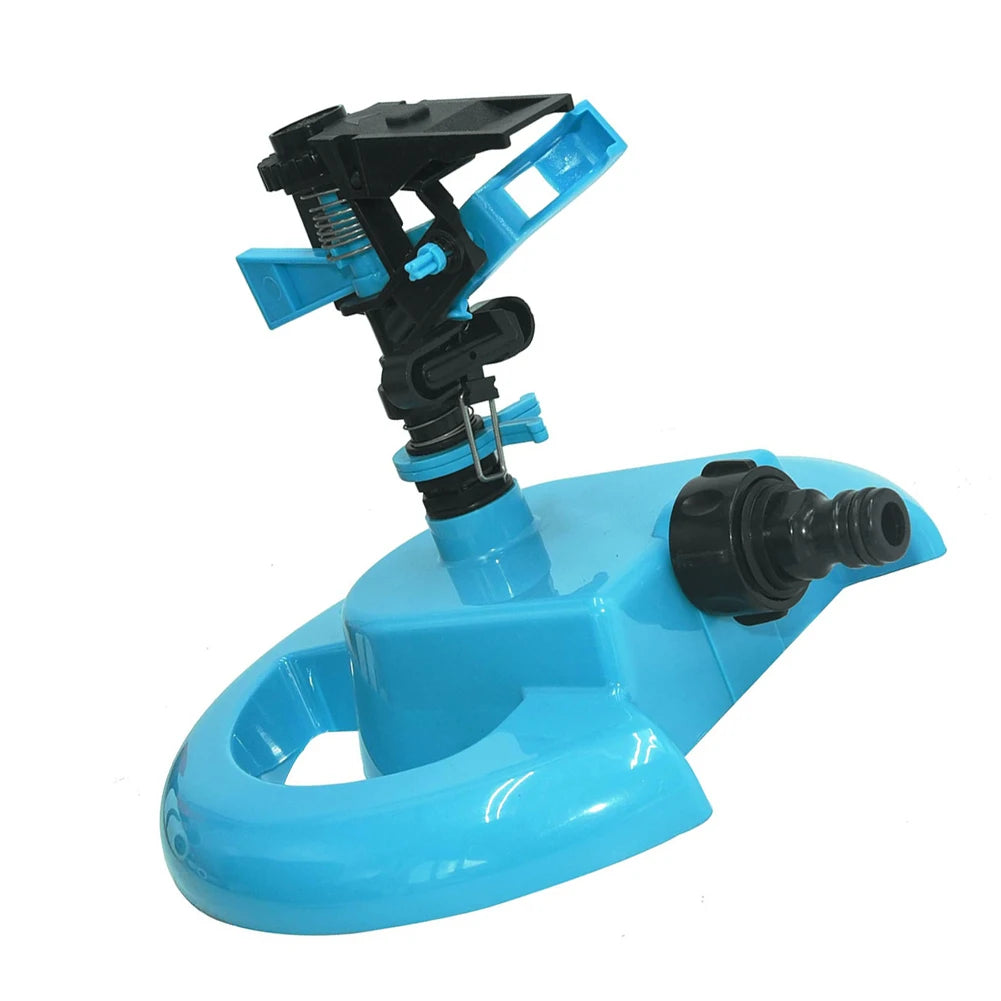 Automatic Rotating Sprinklers Adjustable Lawn Sprinkler Large Coverage Area Water Sprinkler Water-saving for Yard Lawn Garden