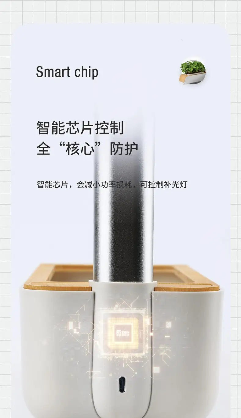 New Smart Flowerpot Plant Vegetable Green Hydroponic Planting Mini Multifunctional Vegetable Pot Indoor Planter Succulents Pots