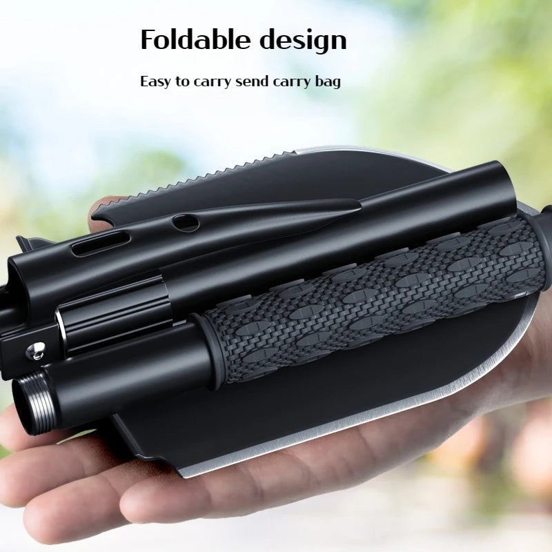 3-in-1 Multifunctional Garden Shovel – Shovel, Pickaxe & Hoe