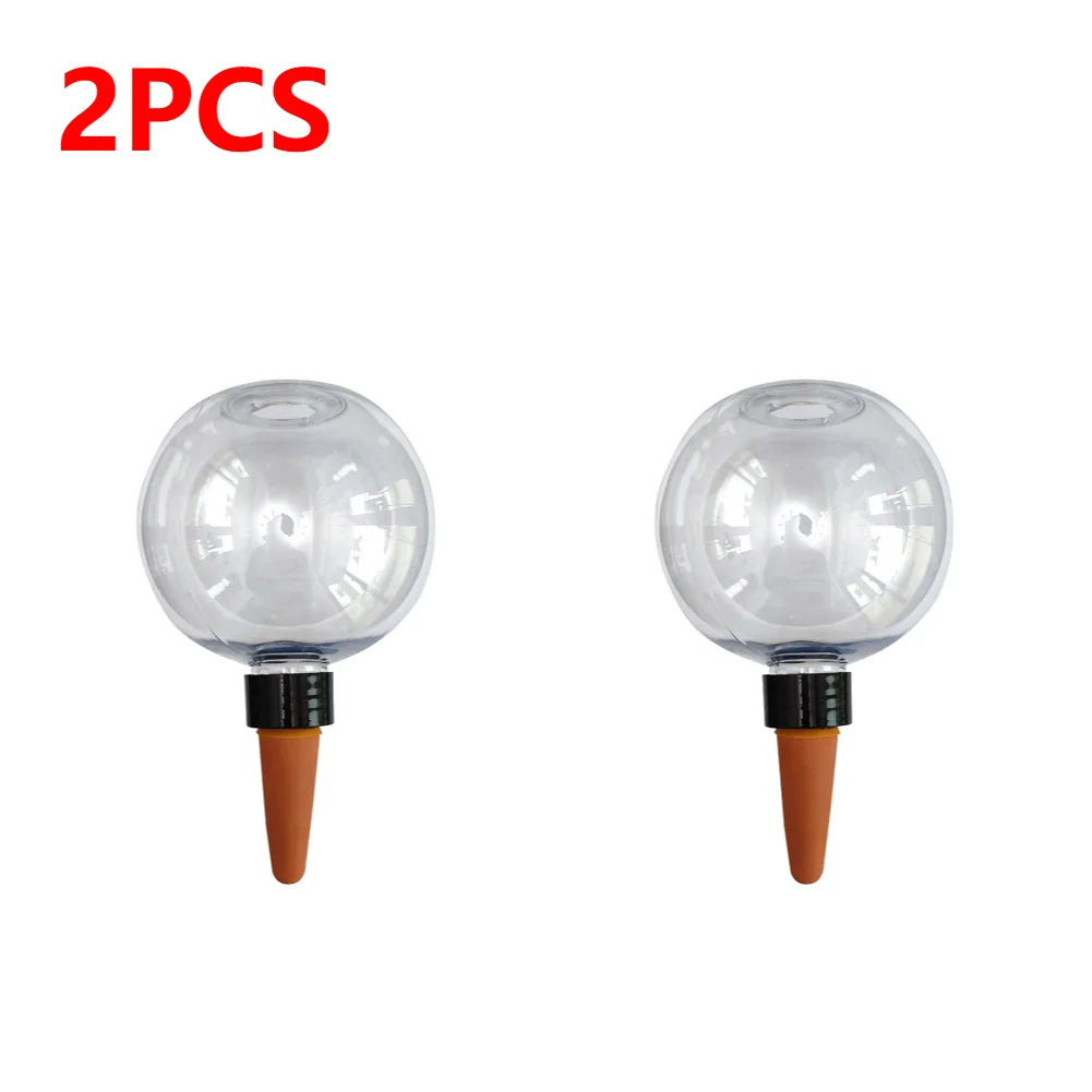 1/2/4 Pcs Automatic Plant Watering Bulbs – 500ml Glass Self-Watering Globes