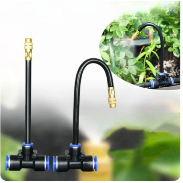 5–20M Automatic Irrigation Sprinkler Kit – Rotating Copper Nozzle System