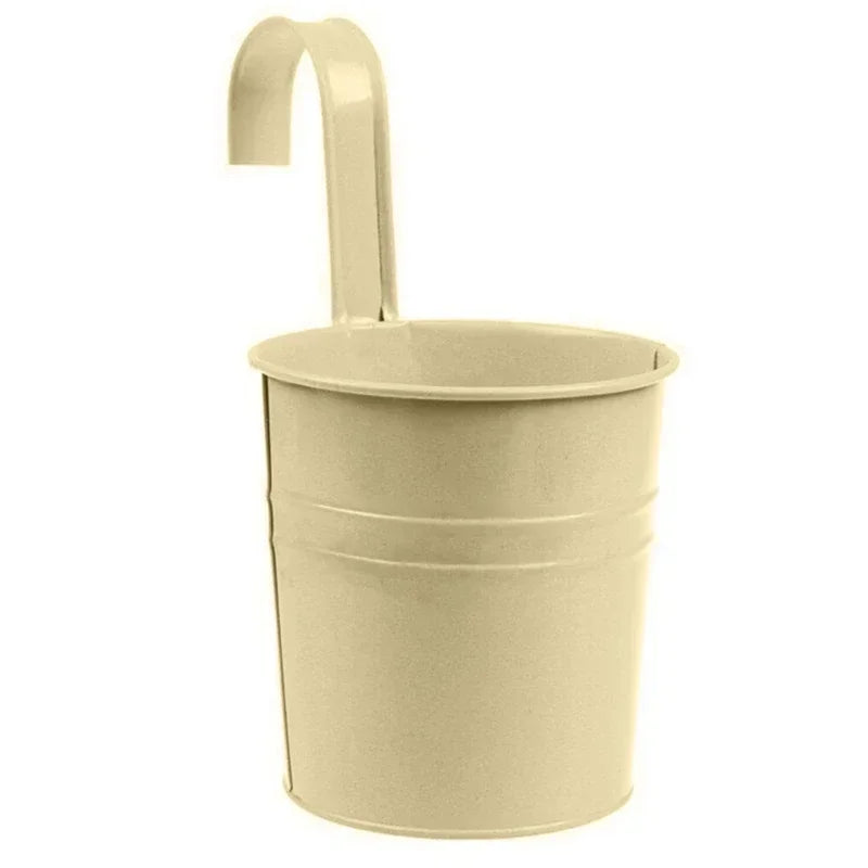 10-Color Metal Flower Pot Hooks – Hanging Garden Planters