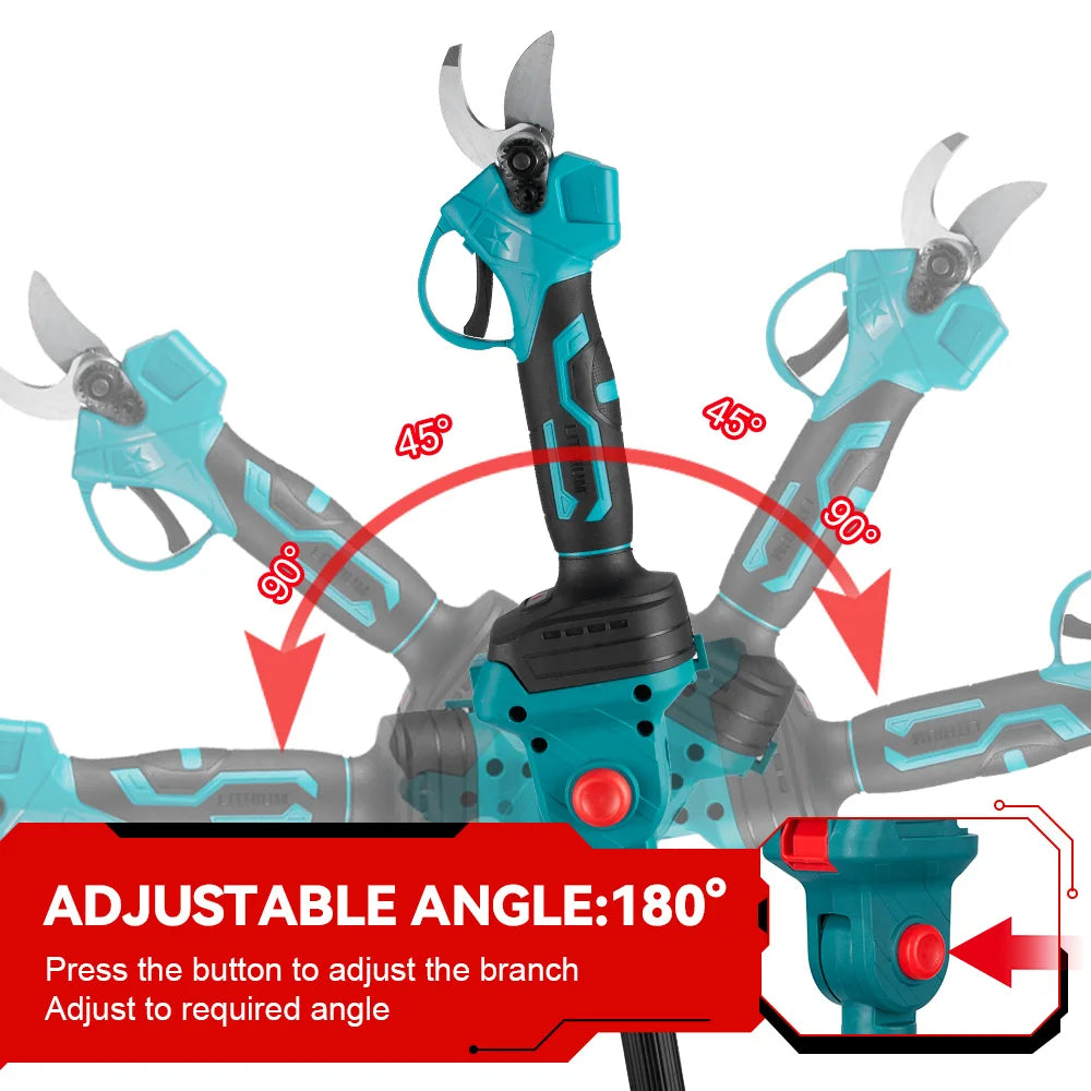 3500W 2-in-1 Brushless Chainsaw & Pruning Shears – Telescopic Garden Pole