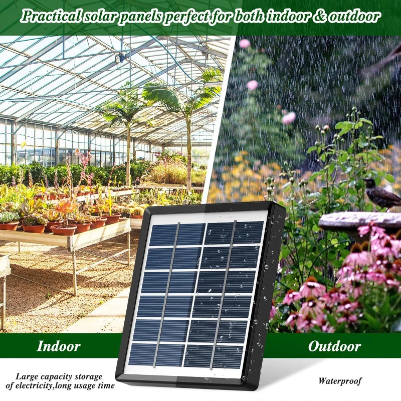 2024 Solar Drip Irrigation Kit – Automatic Watering System for Gardens