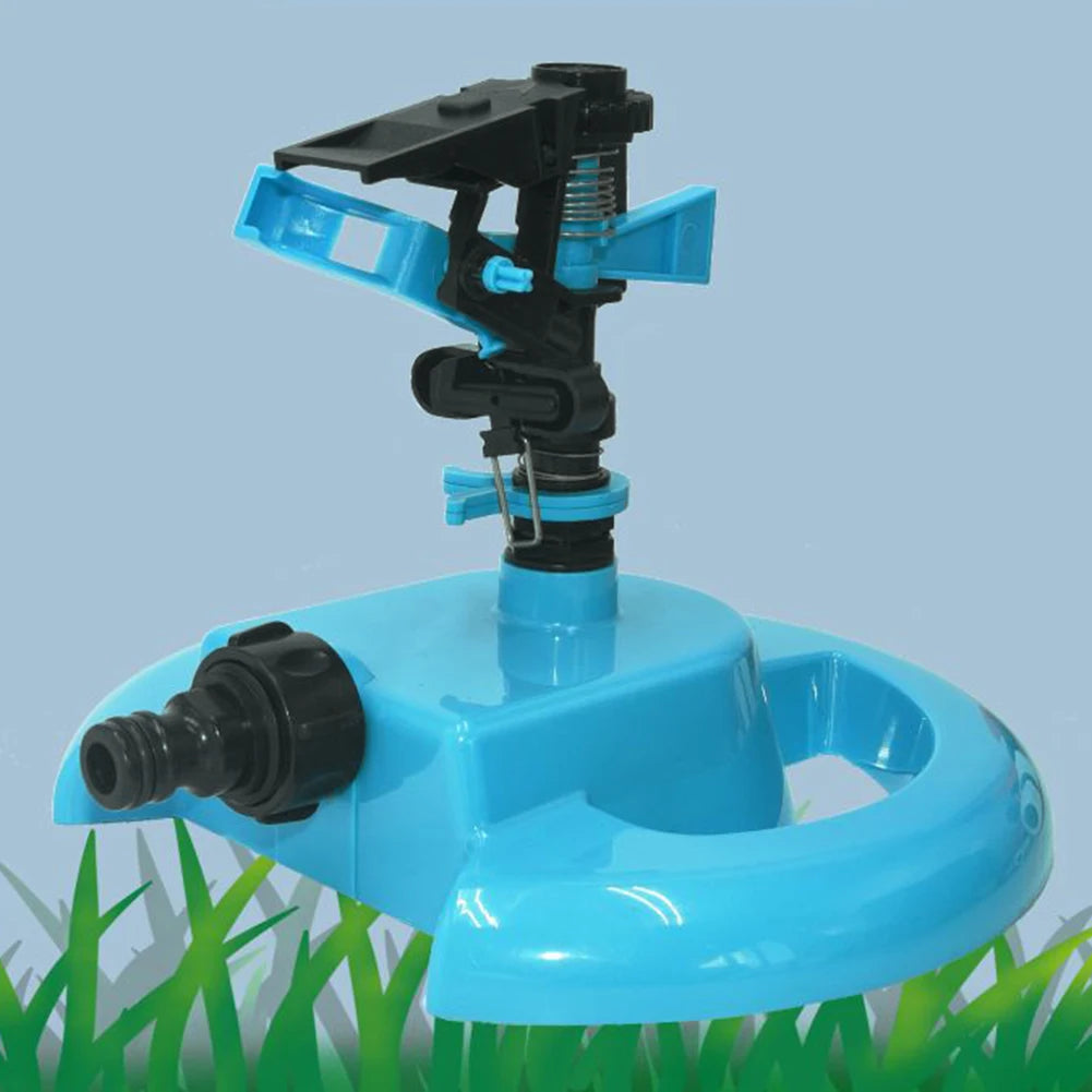 Automatic Rotating Sprinklers Adjustable Lawn Sprinkler Large Coverage Area Water Sprinkler Water-saving for Yard Lawn Garden