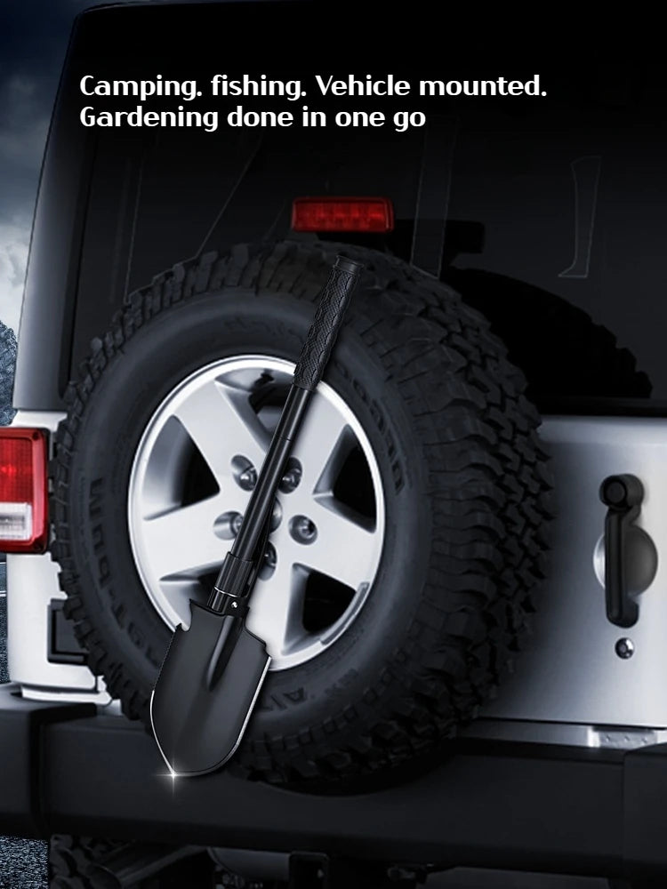 3-in-1 Multifunctional Garden Shovel – Shovel, Pickaxe & Hoe