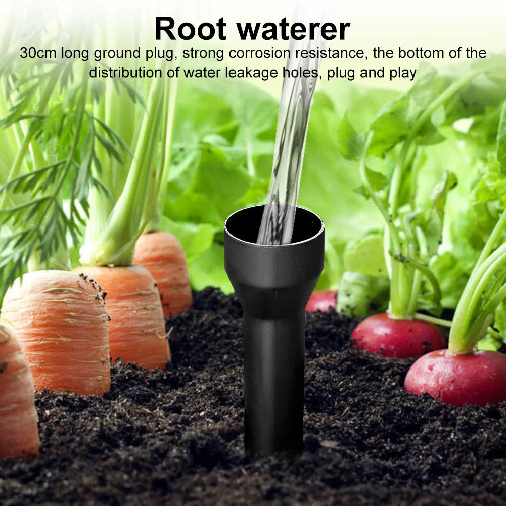 Root Caster Deep Drip Irrigation Spike – Plastic Tree Root Watering Stake