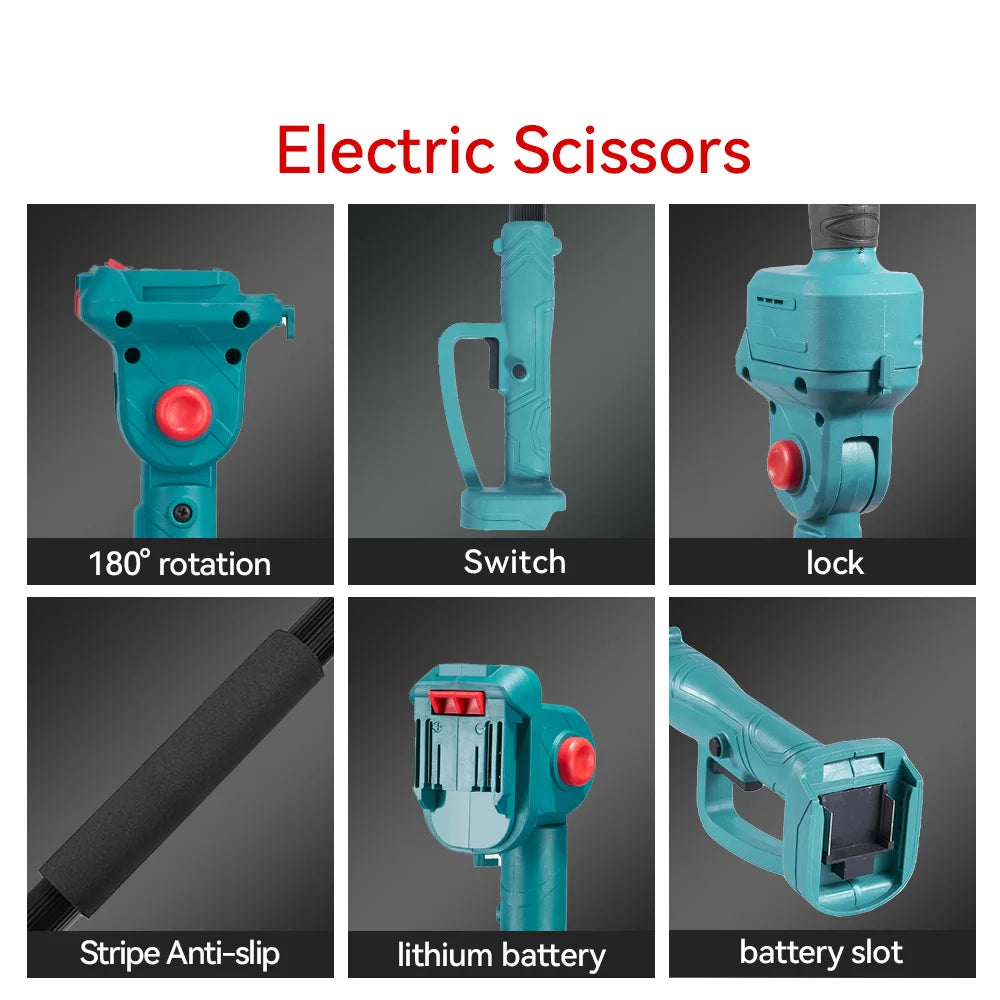 3500W 2-in-1 Brushless Chainsaw & Pruning Shears – Telescopic Garden Pole