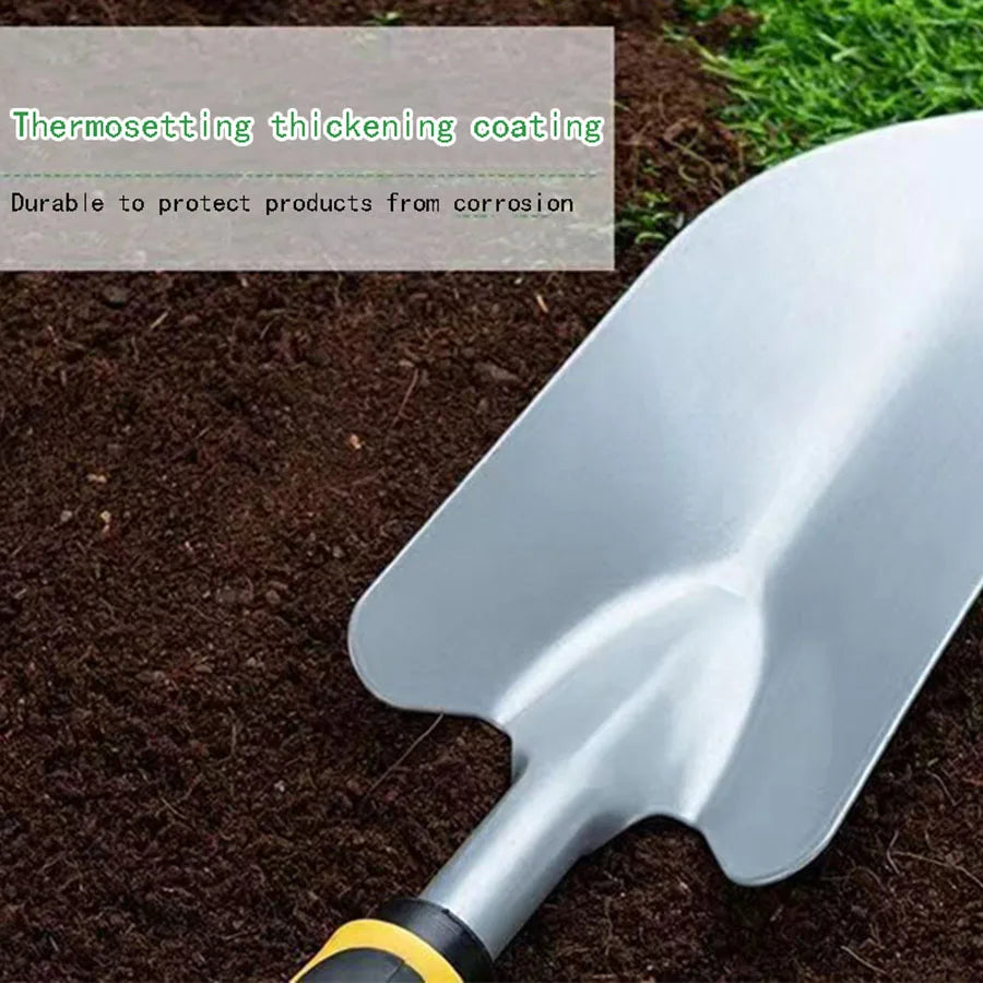 Tree Planting & Gardening Tool – Hoe & Spade for Digging and Weeding