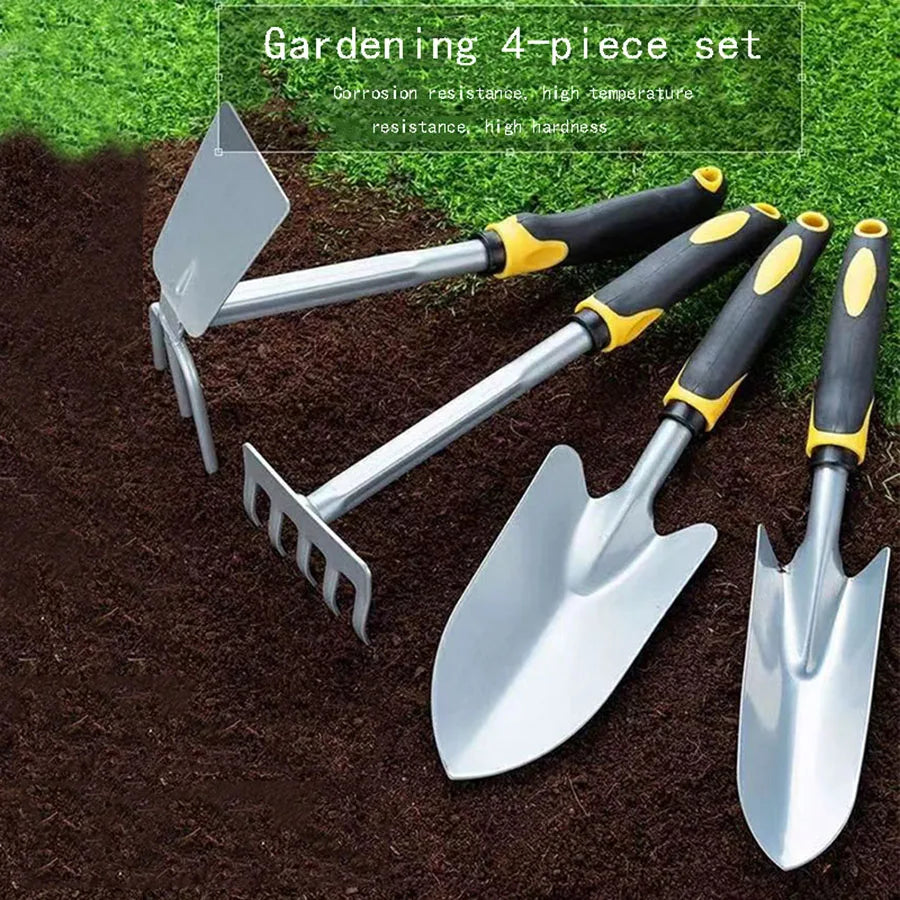 Tree Planting & Gardening Tool – Hoe & Spade for Digging and Weeding