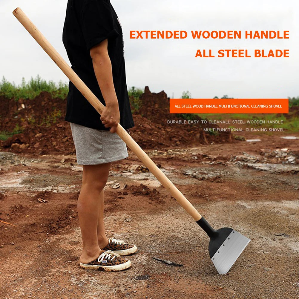 30cm Stainless Steel Weed Cleaning Shovel – Multifunctional Garden Tool