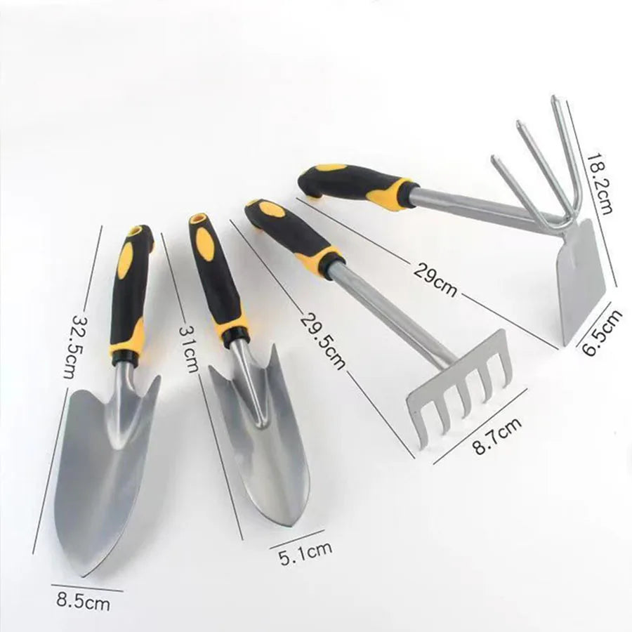 Tree Planting & Gardening Tool – Hoe & Spade for Digging and Weeding