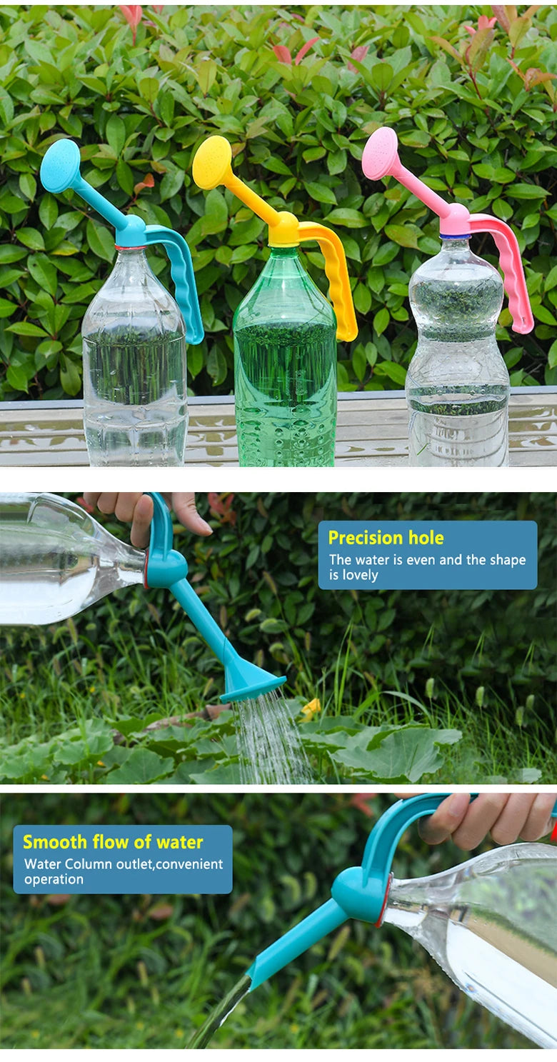 Gardening Plant Watering Handheld dual-purpose water spray Bottle Water Can Top Waterers Shower Seedling Irrigation