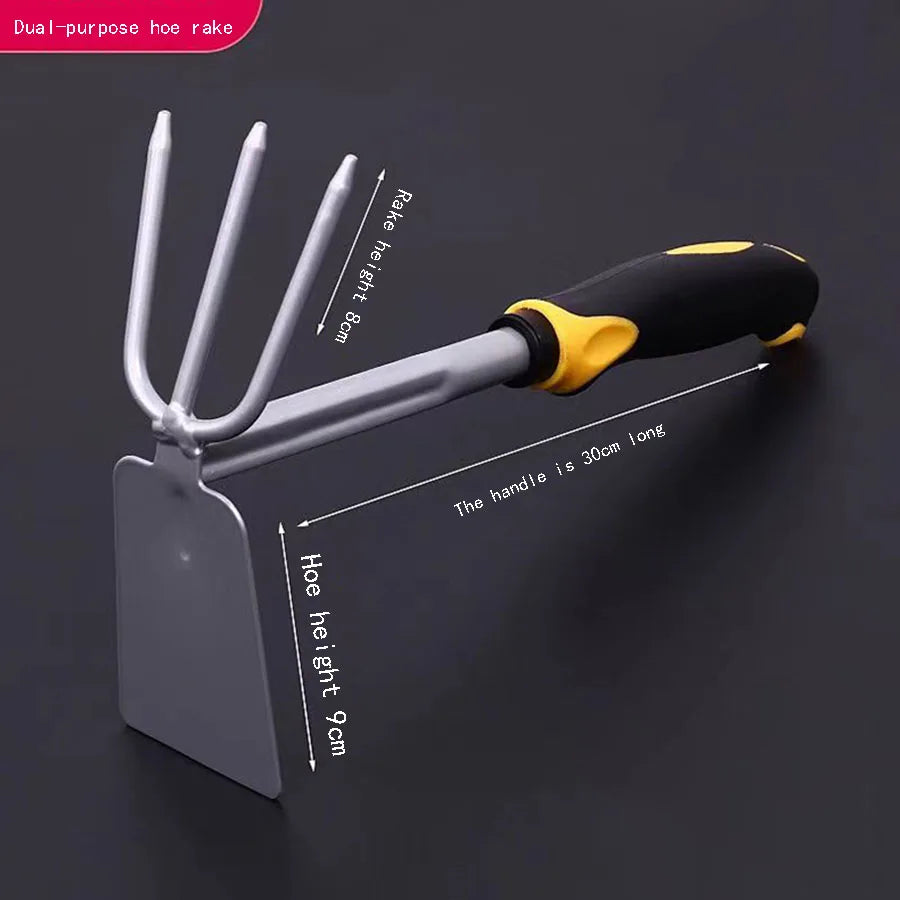 Tree Planting & Gardening Tool – Hoe & Spade for Digging and Weeding
