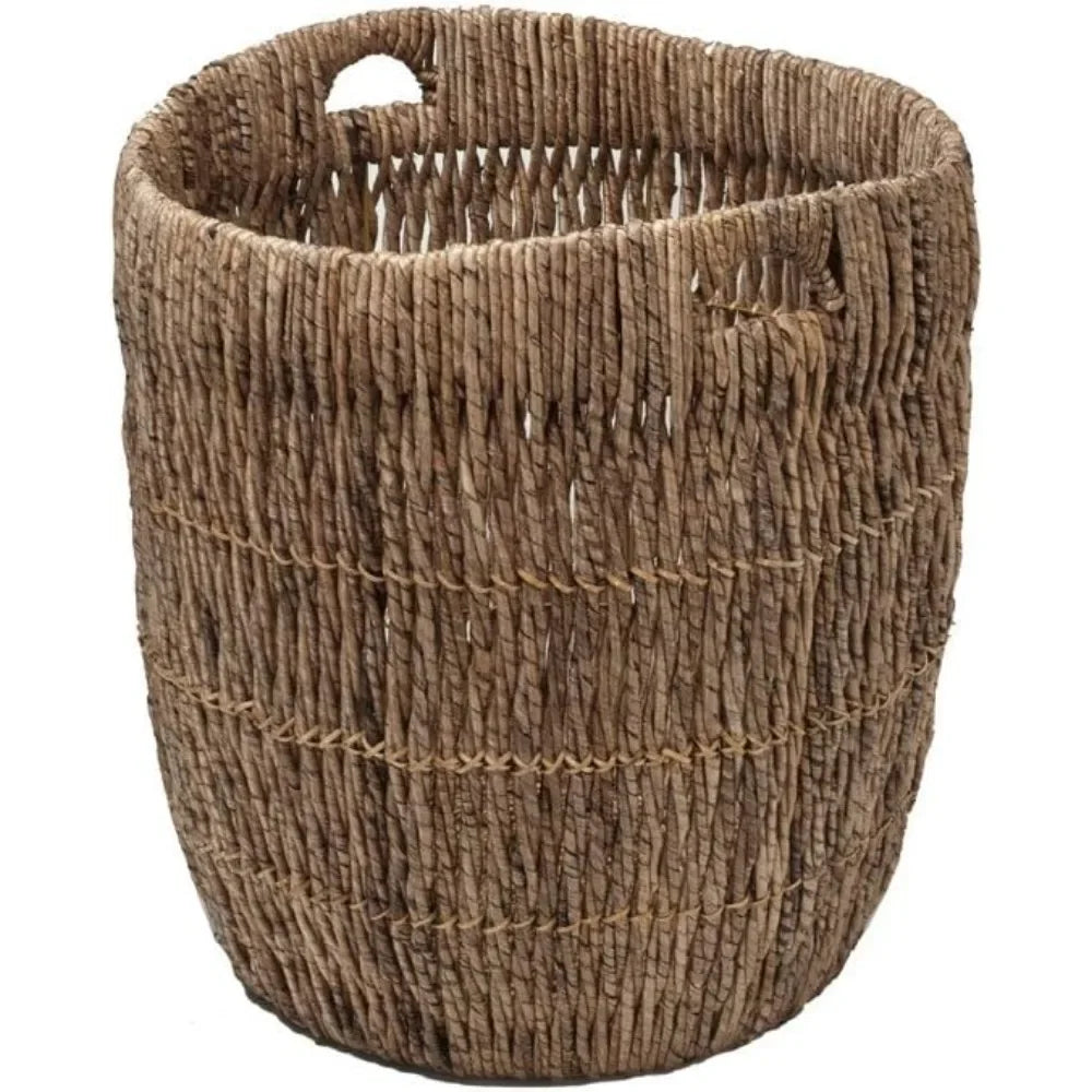 Madras Woven Planter Basket – Decorative Indoor/Outdoor Plant Pot