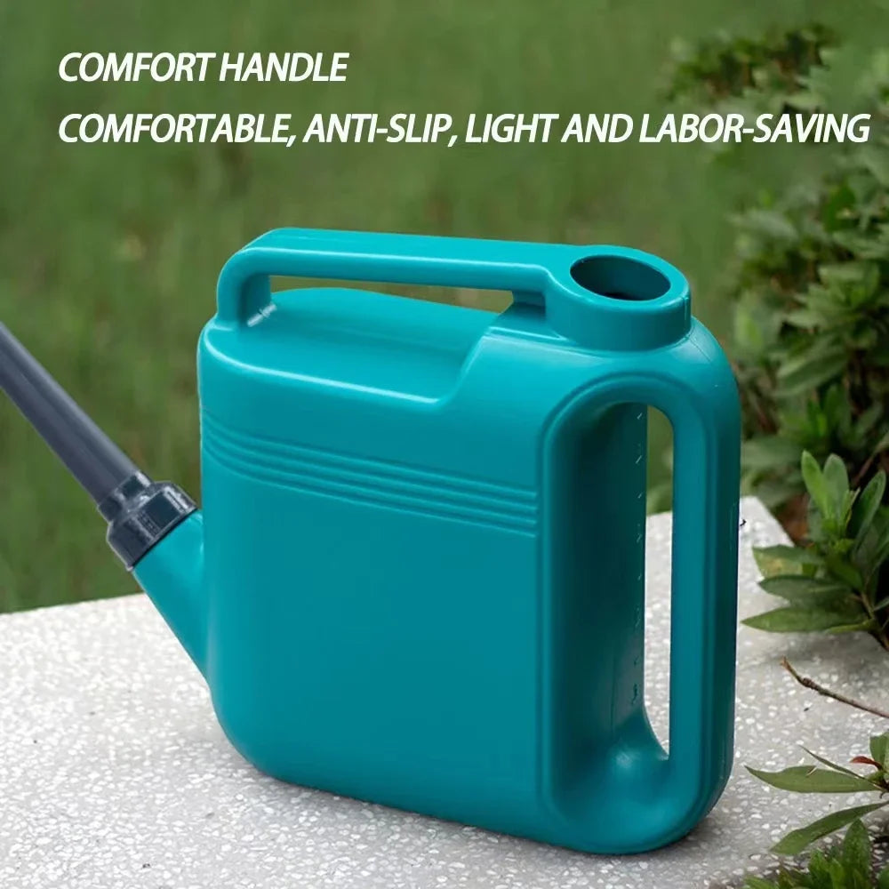 5–8L Large Garden Watering Can – Dual Handles & Shower Head