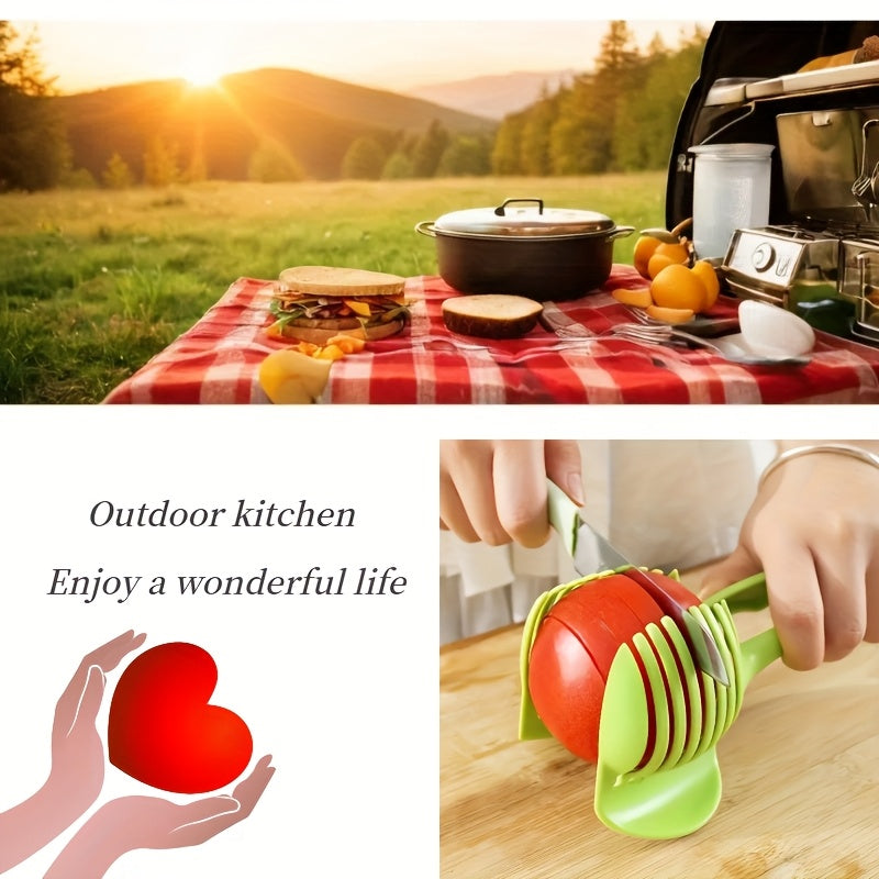 Multi-Function Vegetable And Egg Slicer Tool-Kitchen Tool Pliers Easy to Cut Eggs, Potatoes, Tomatoes, Lemons, Apples, Etc. Shapes, Portable Outdoor Kitchenware, Essential Kitchen Utensils
